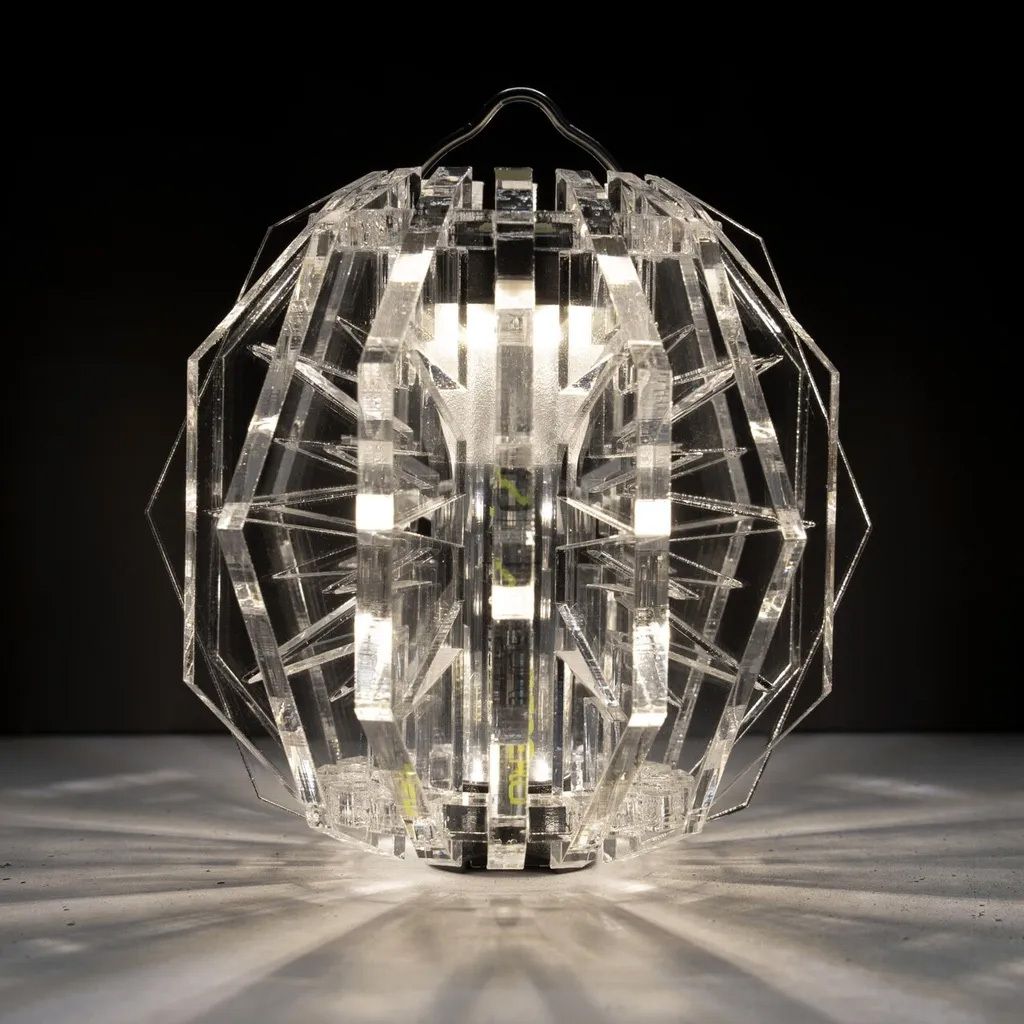 【幾何工廠】 壓克力燈罩 STELLA | 透明色