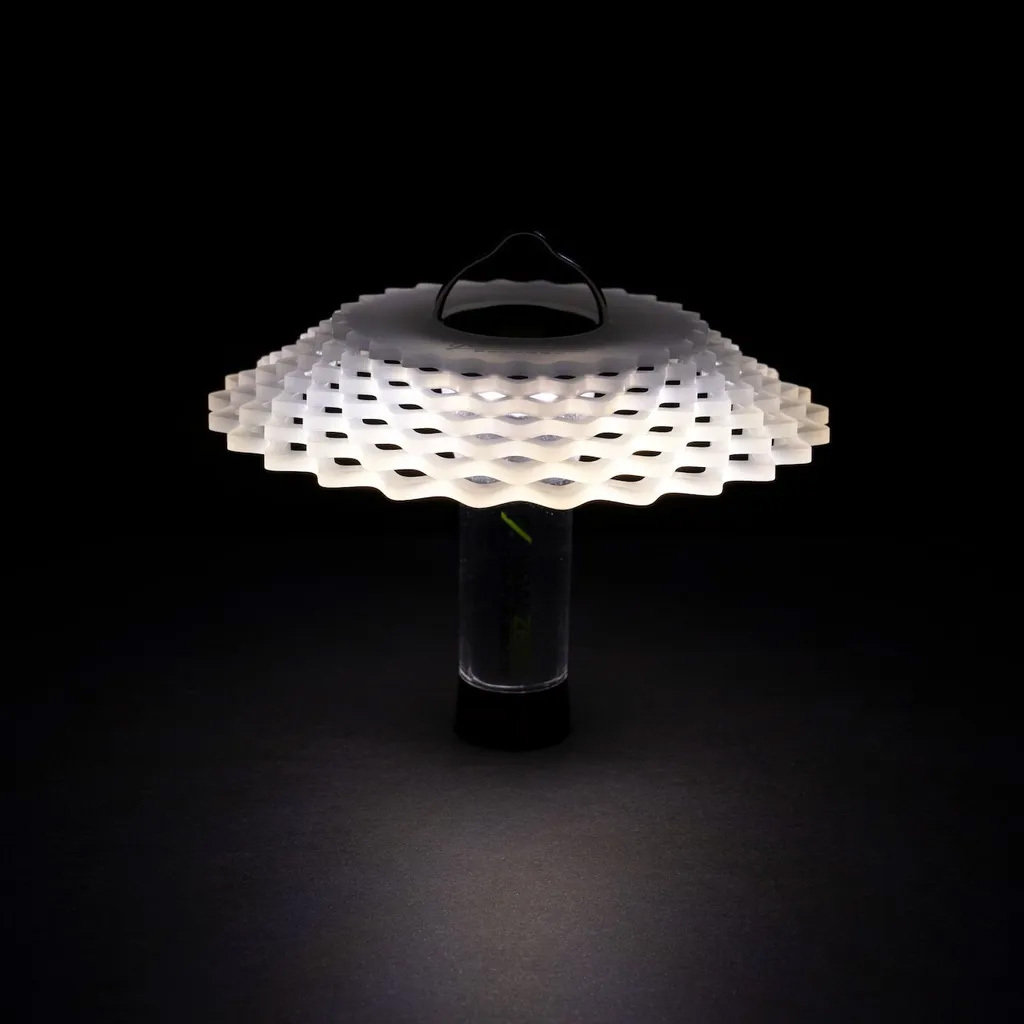 【幾何工廠】日頭花燈罩 | 消光黑/白