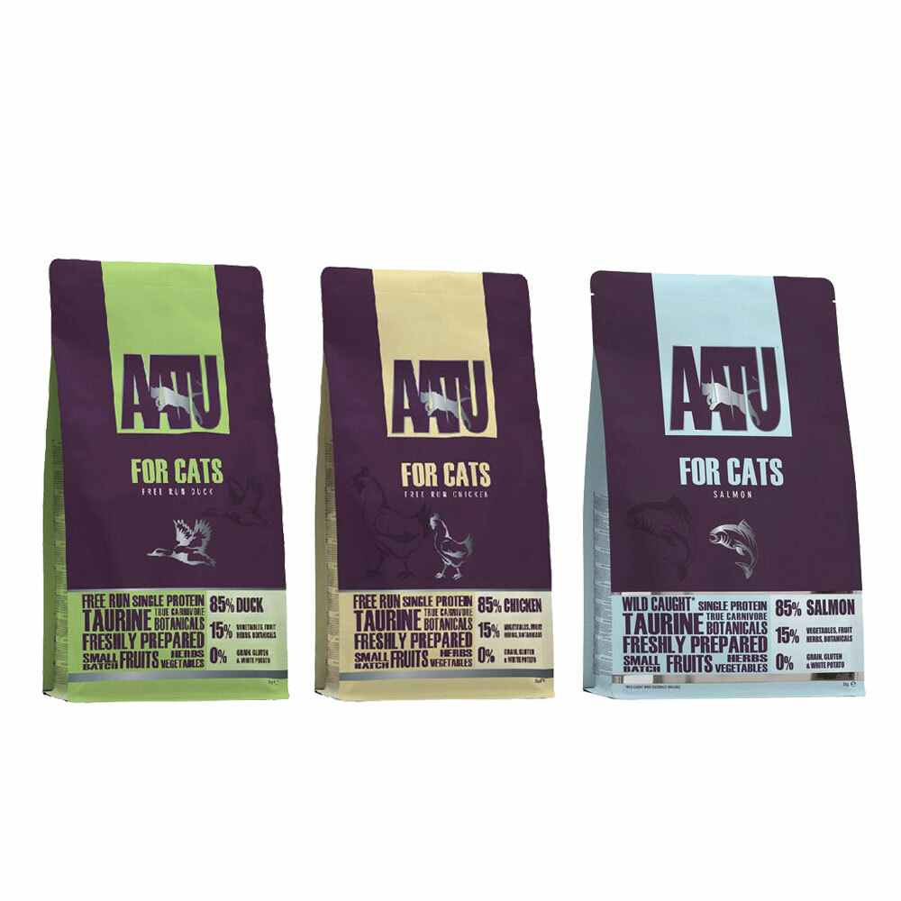🔥即期下殺🔥 AATU 超級8 無穀全齡 85% 雞肉 鴨肉 鮭魚 貓飼料