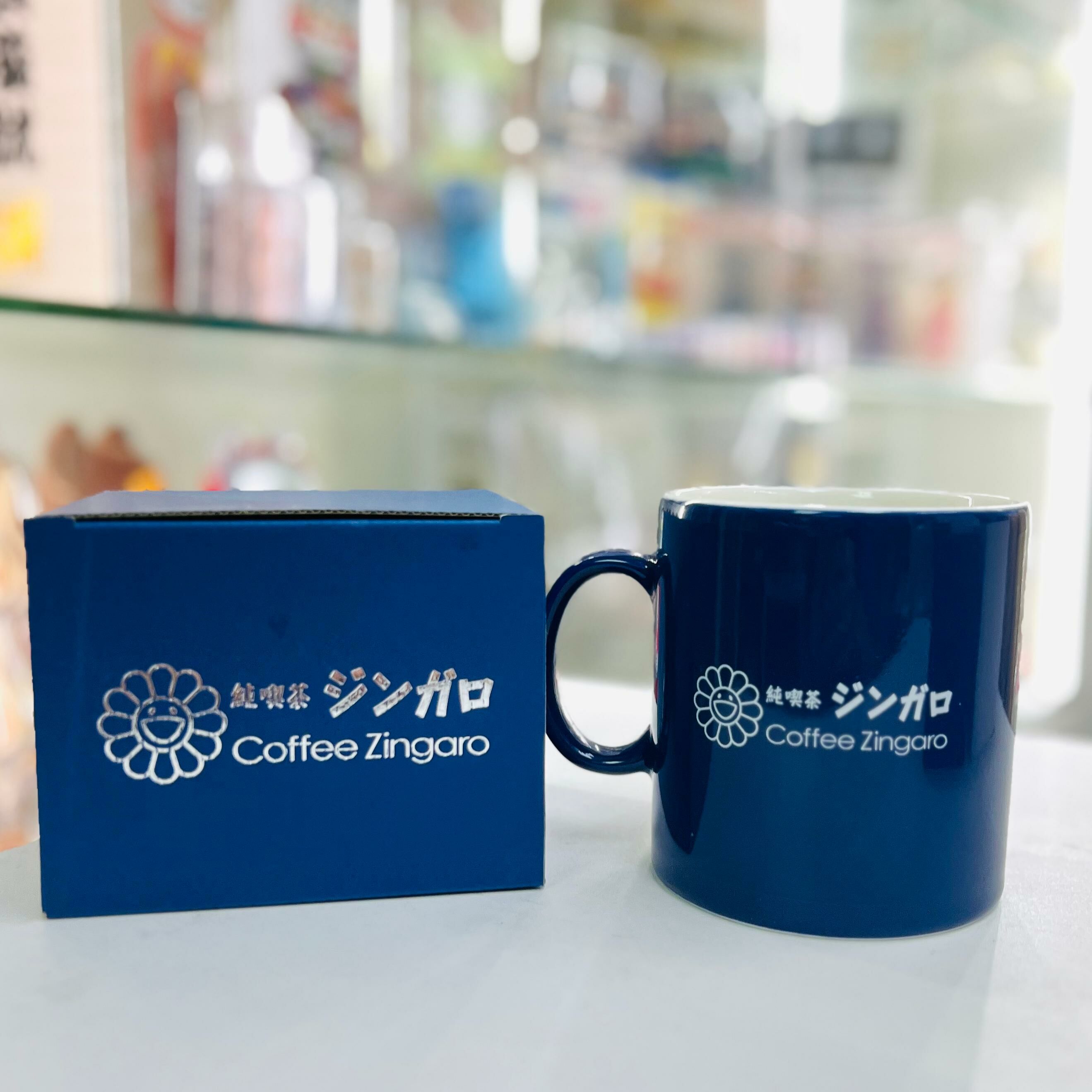 Murakami Coffee Zingaro Large Mug Blue