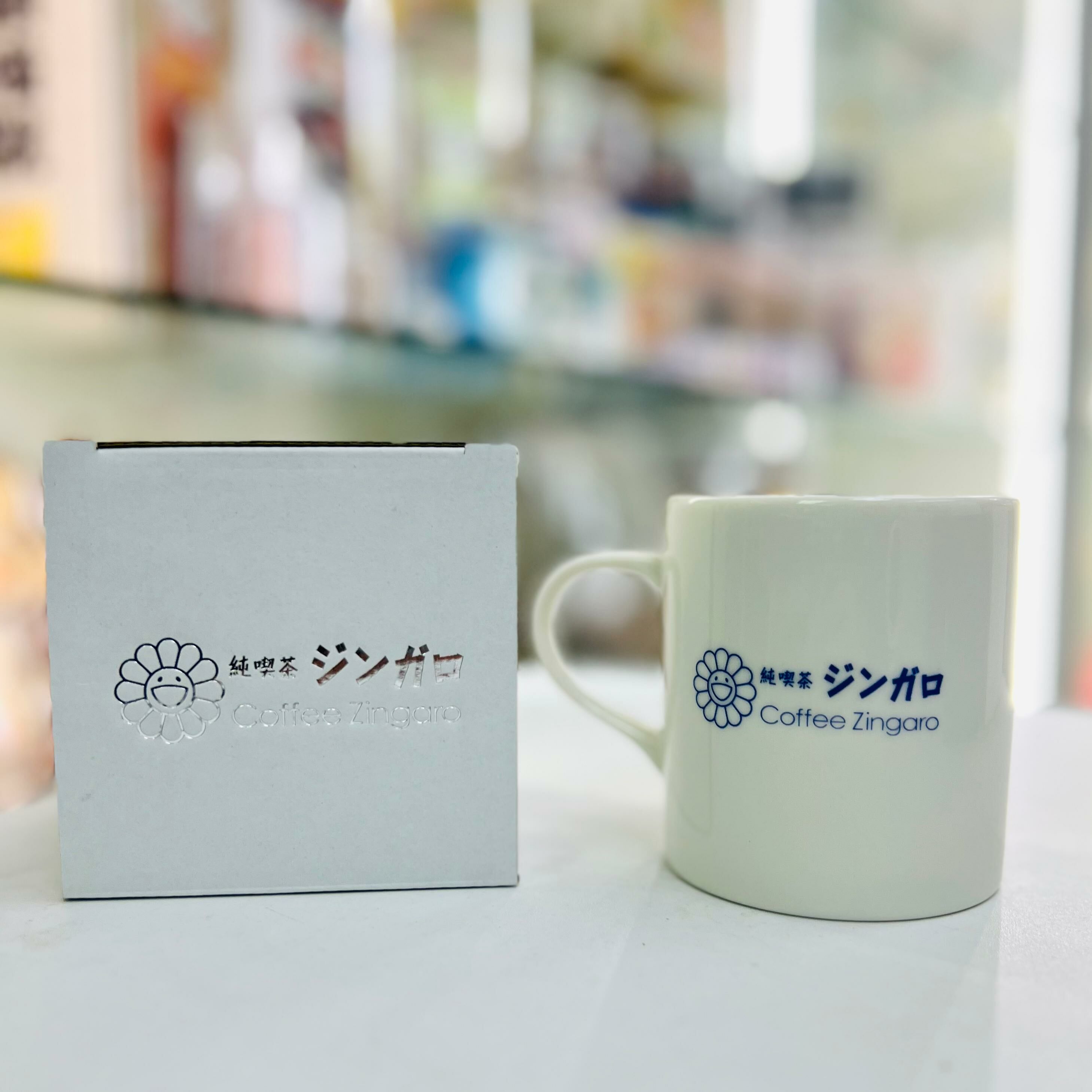 Murakami Coffee Zingaro Mug White