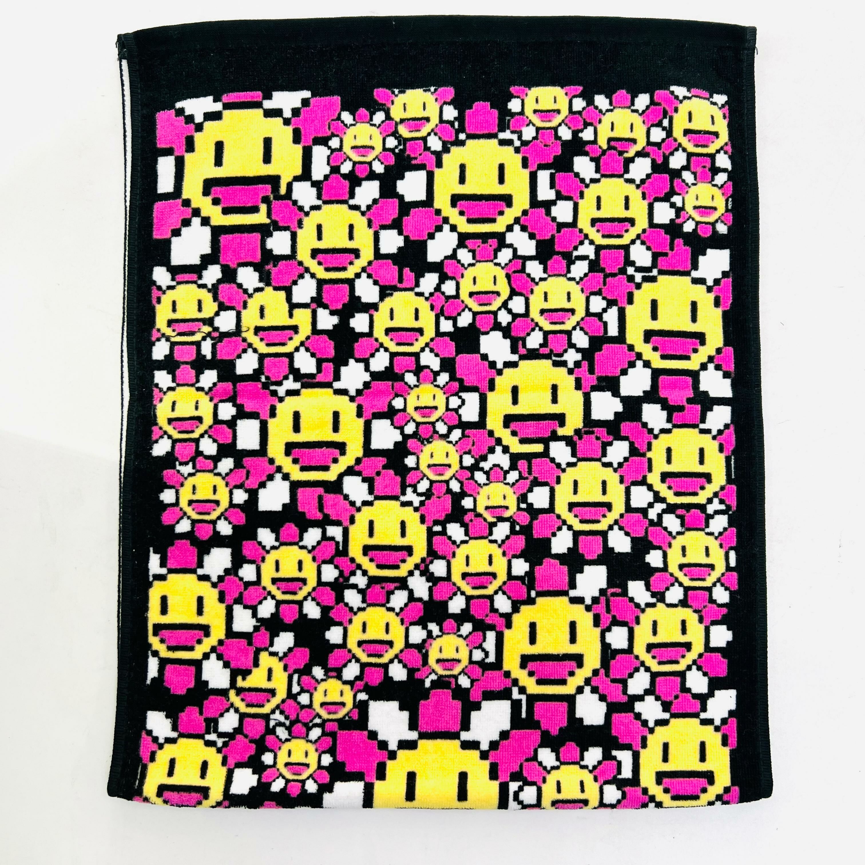 Murakami 108 Flowers Revised Towel