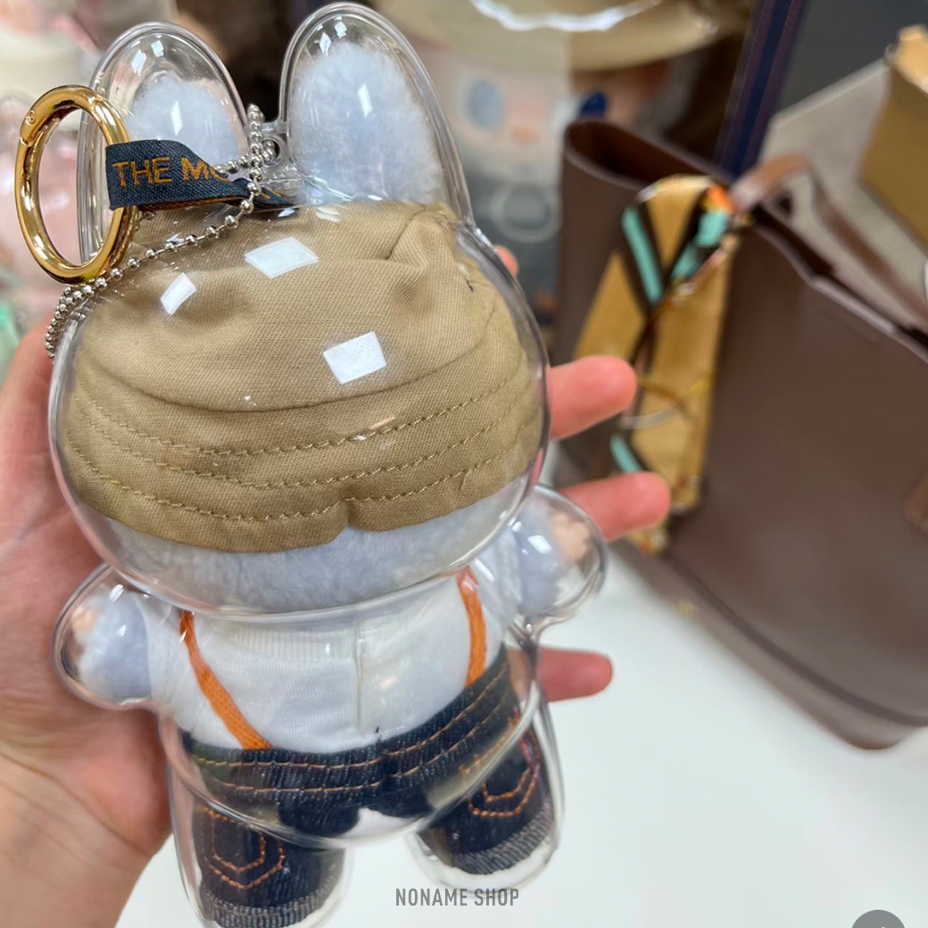 LABUBU 小春天野在家 壓克力 透明 保護殼 (不含娃娃)