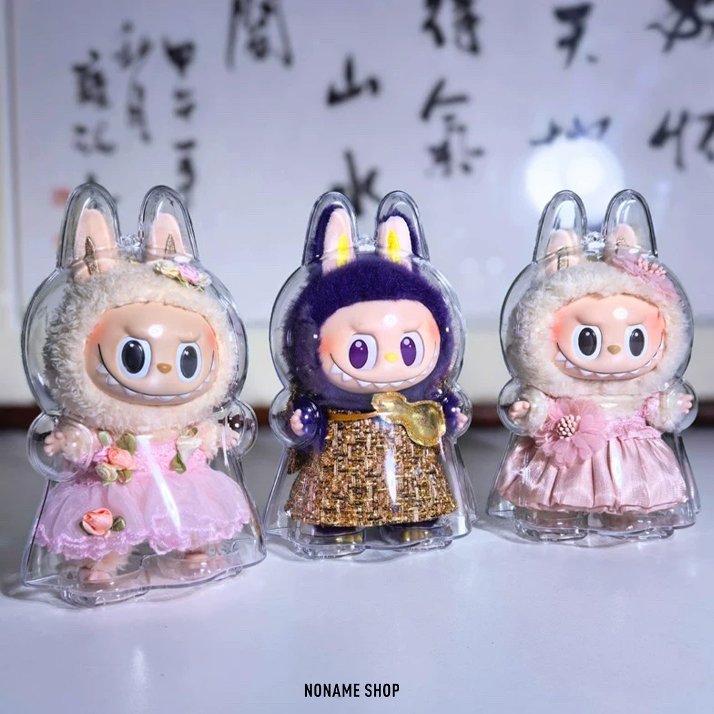 LABUBU 小米蘭 壓克力 透明 保護殼 (不含娃娃)