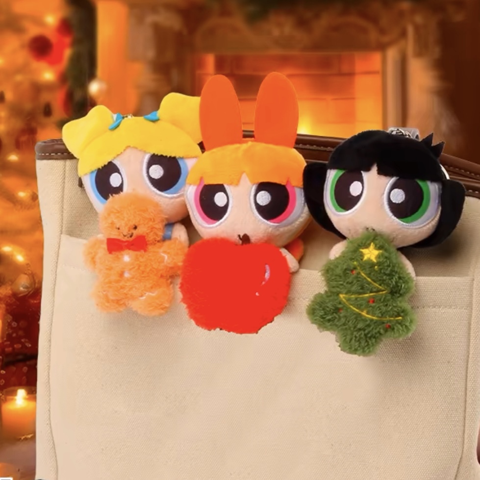 飛天小女警 電腦掛 聖誕系列 毛絨 13CM高/代購
