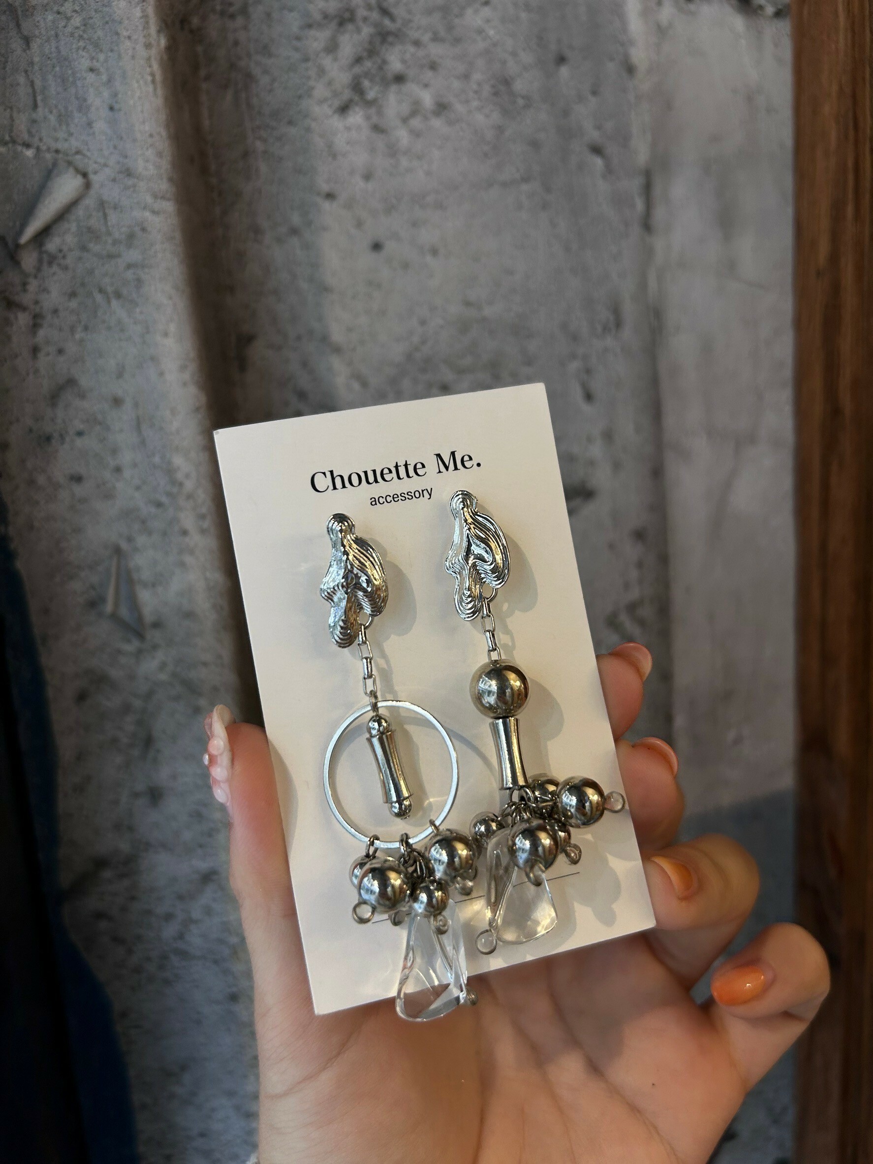 [Chouette Me.] Limited clear pierce