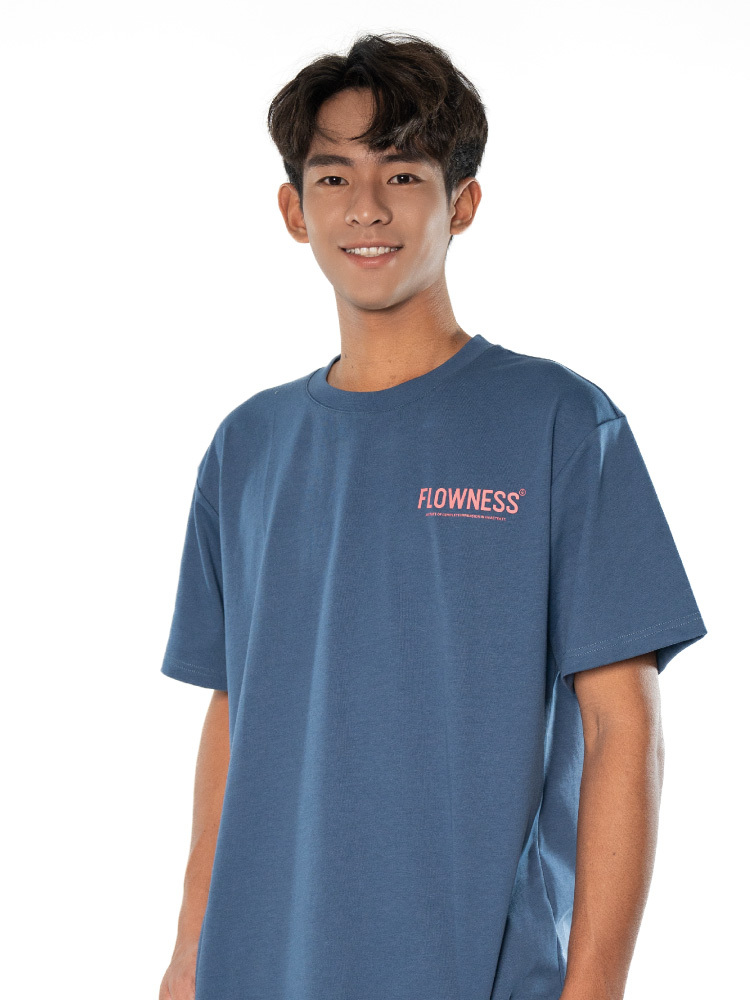 Flowness寬鬆潮流T恤（成人款-大字樣）