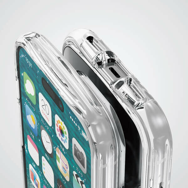 iPhone 15 Pro TOUGH SLIM LITE 透明電話殼 (PM-A23CTSLACR)