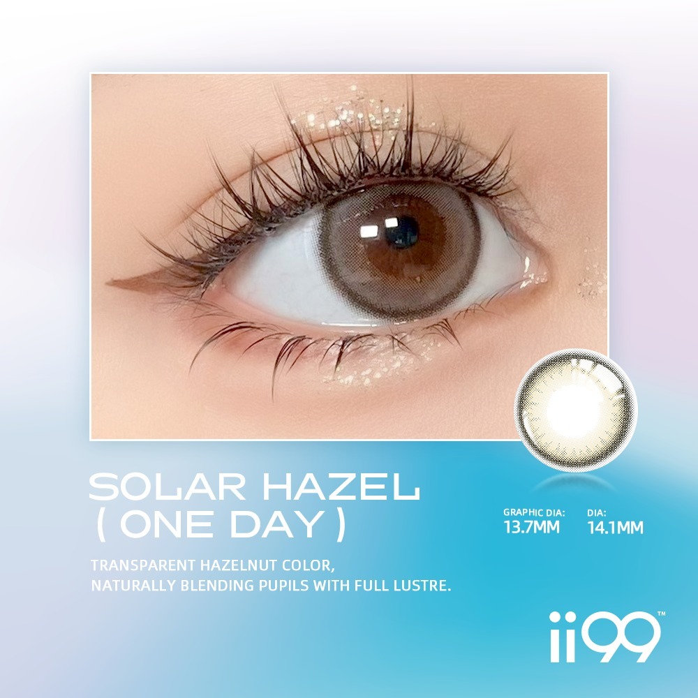 ii99 Daily Color Disposable 10pcs/Box 0.00 to -6.00DS (MDA No : 4428-WDP123) BUY 2 Free 2 Promo!