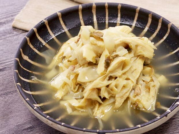 莎媽手作雞湯嫩筍絲