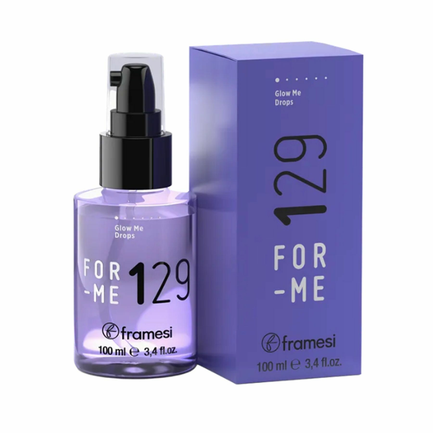 Framesi 129 Glow Me Drops Ultra Light Shine Serum 抗氧化補濕修護髮尾油 100ml