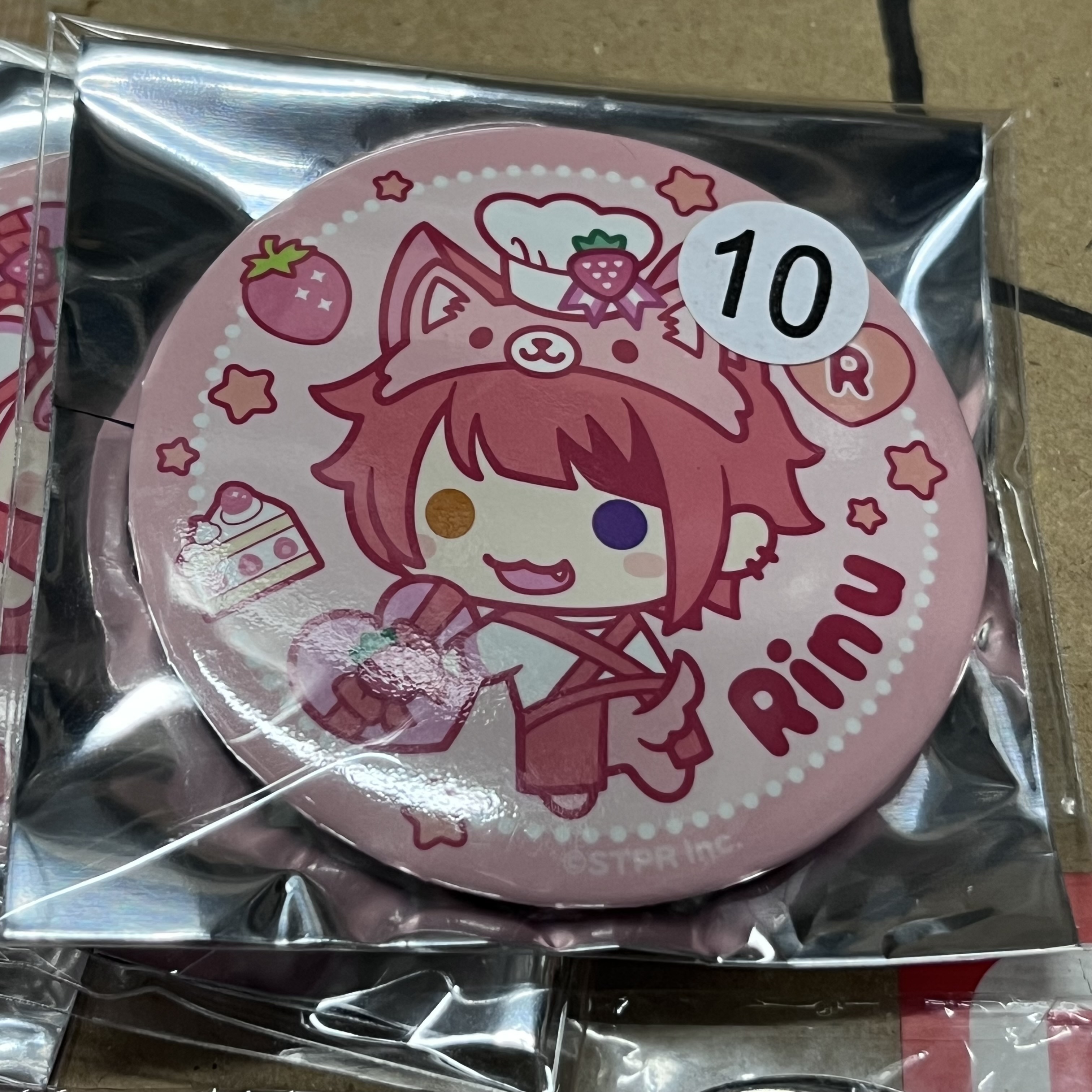 唱見 草莓王子 莉犬 襟章#154