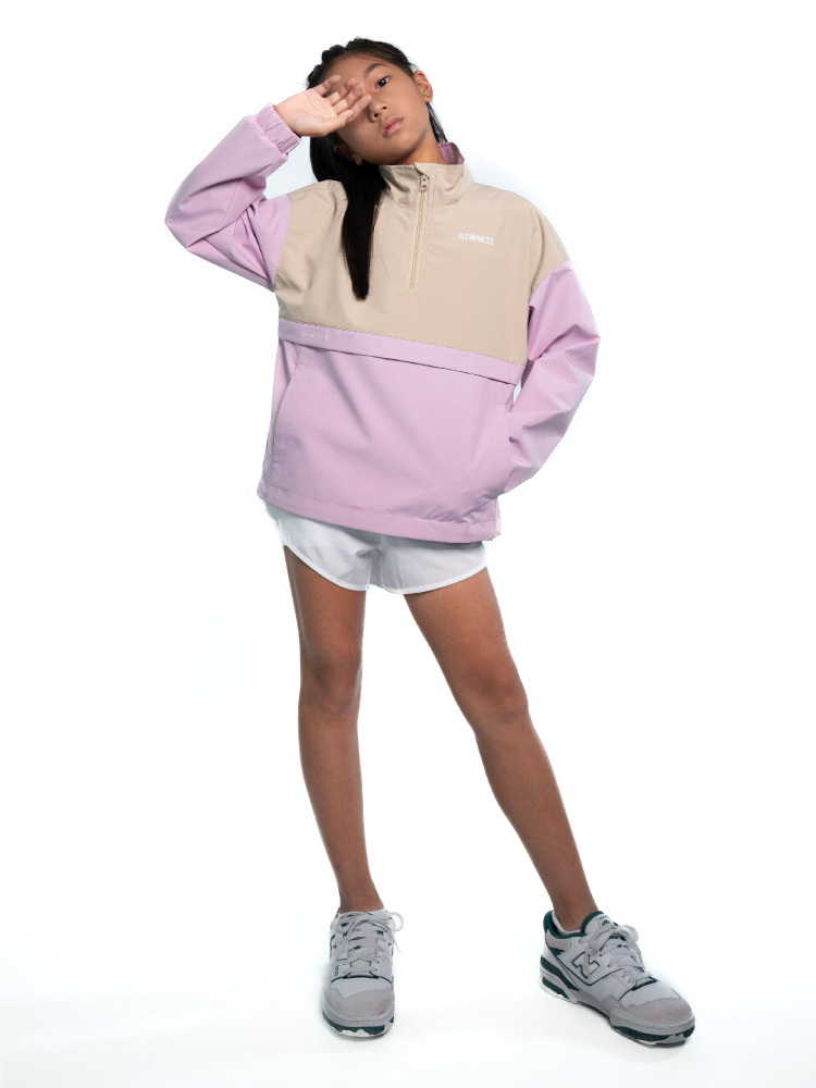 經典拼接衝鋒衣