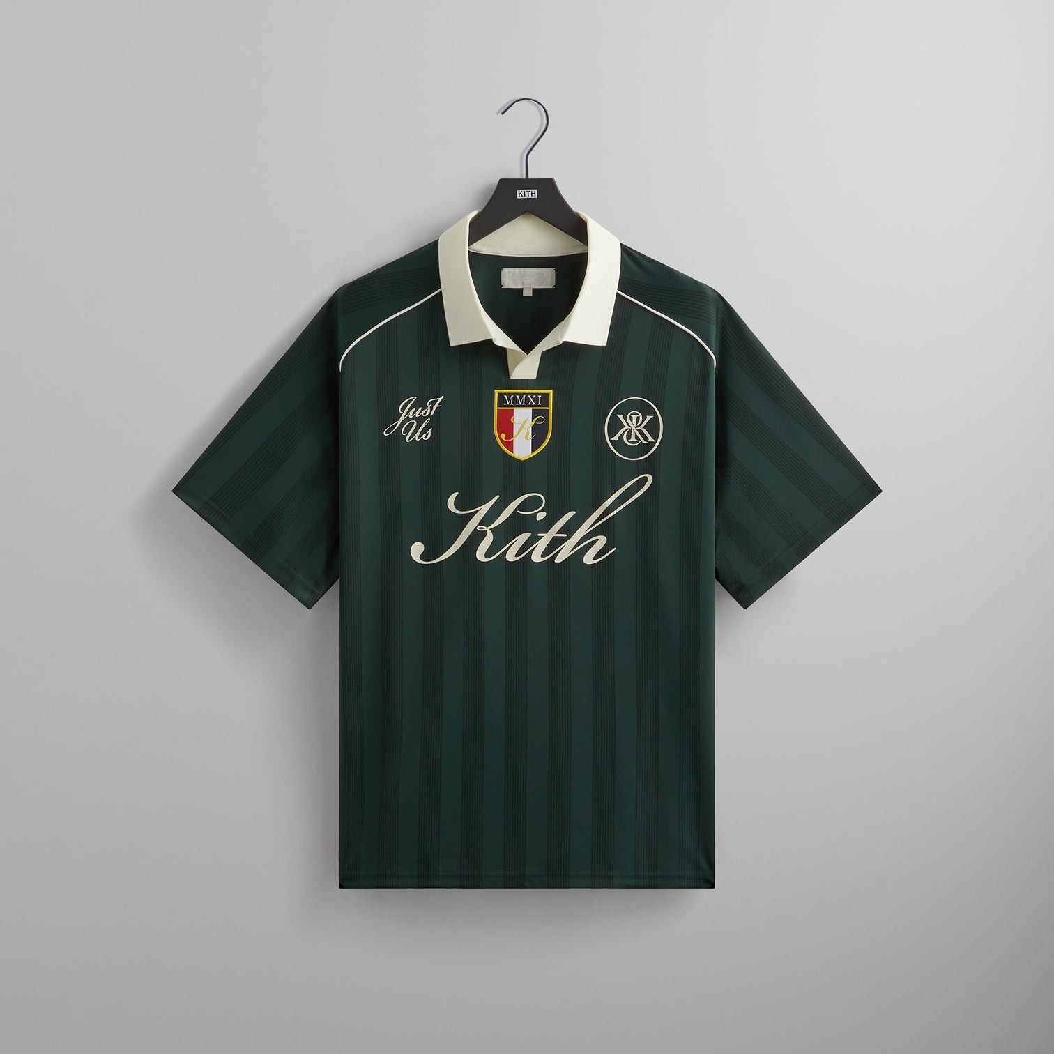 2024AW Kith Shadow Stripe Marcel Soccer Top 足球衫 球衣 短袖 現貨 KHM033427