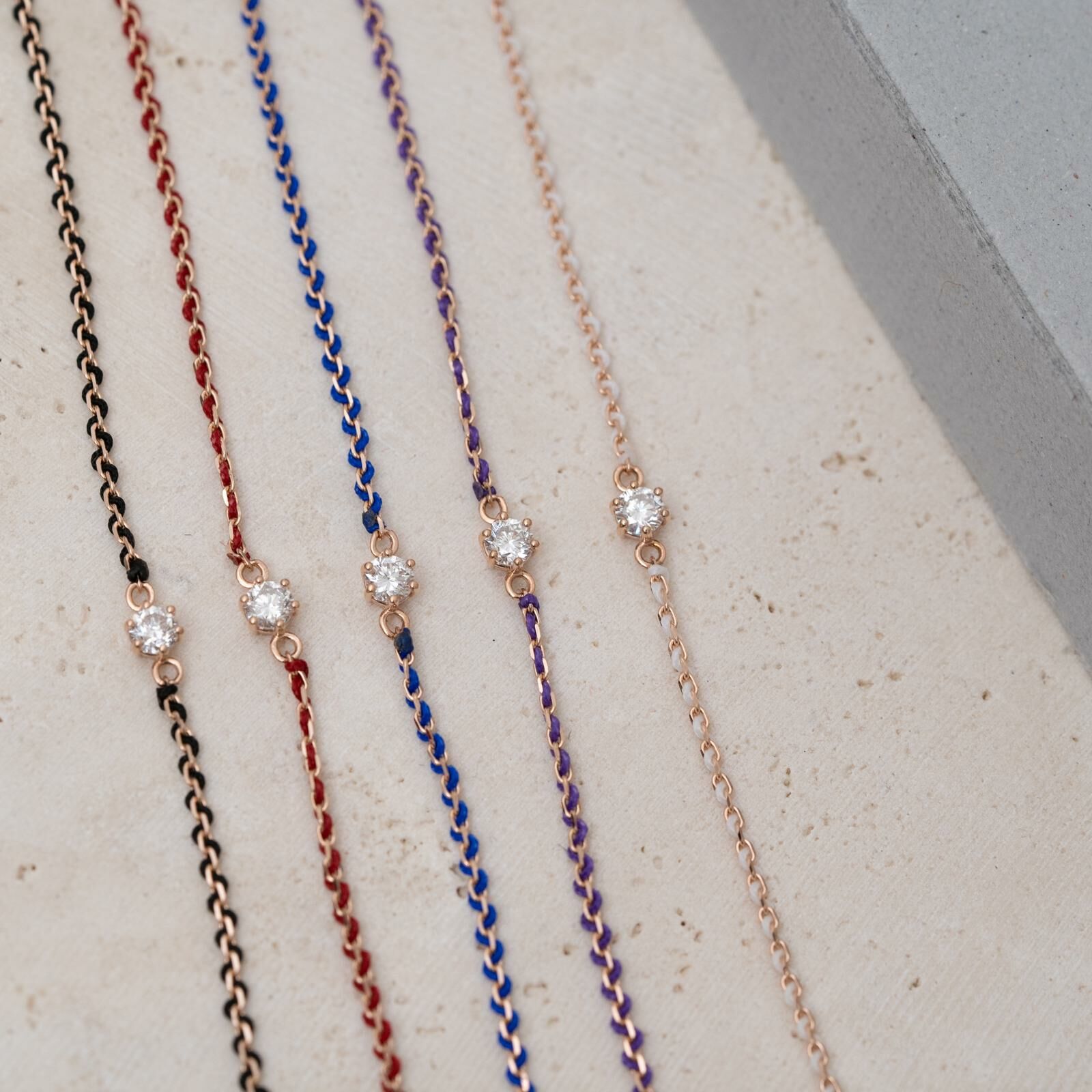 14kg1899自家設計 培育鑽石 手鍊