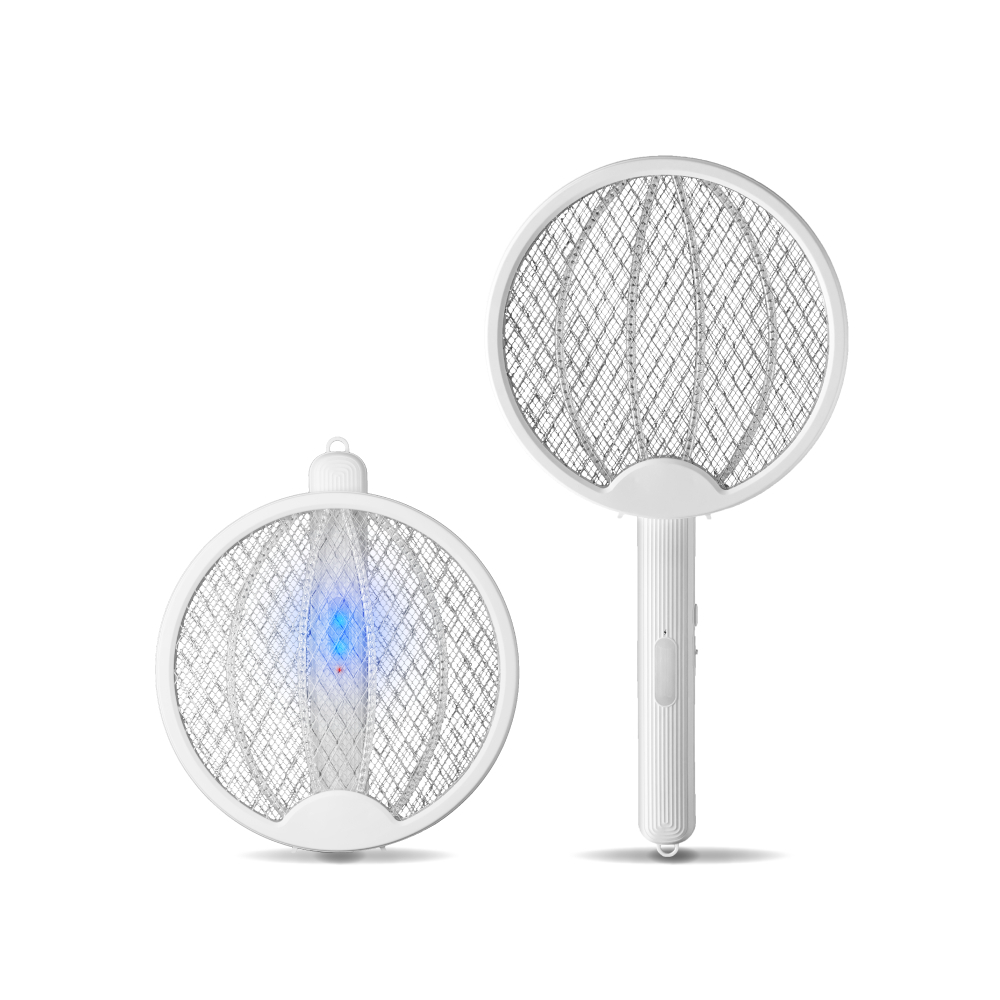 POLYWELL 折疊式 兩用 電蚊拍 紫光 滅蚊燈 USB充電 可壁掛 誤觸保護 寶利威爾