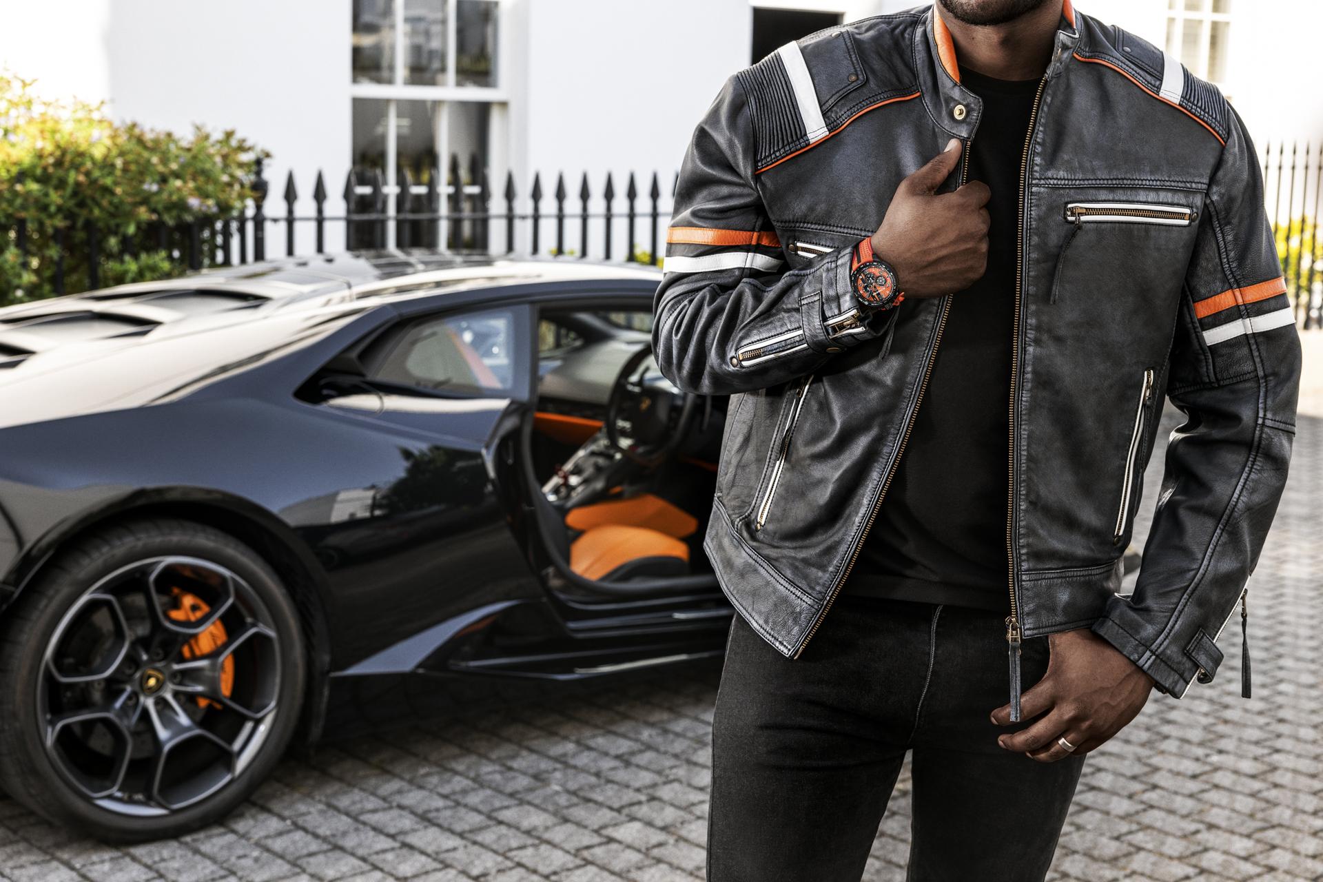 BOMERG炸彈錶 BOLT-68 Racing系列 烈焰橘賽車計時碼錶烈焰橘賽車計時碼錶