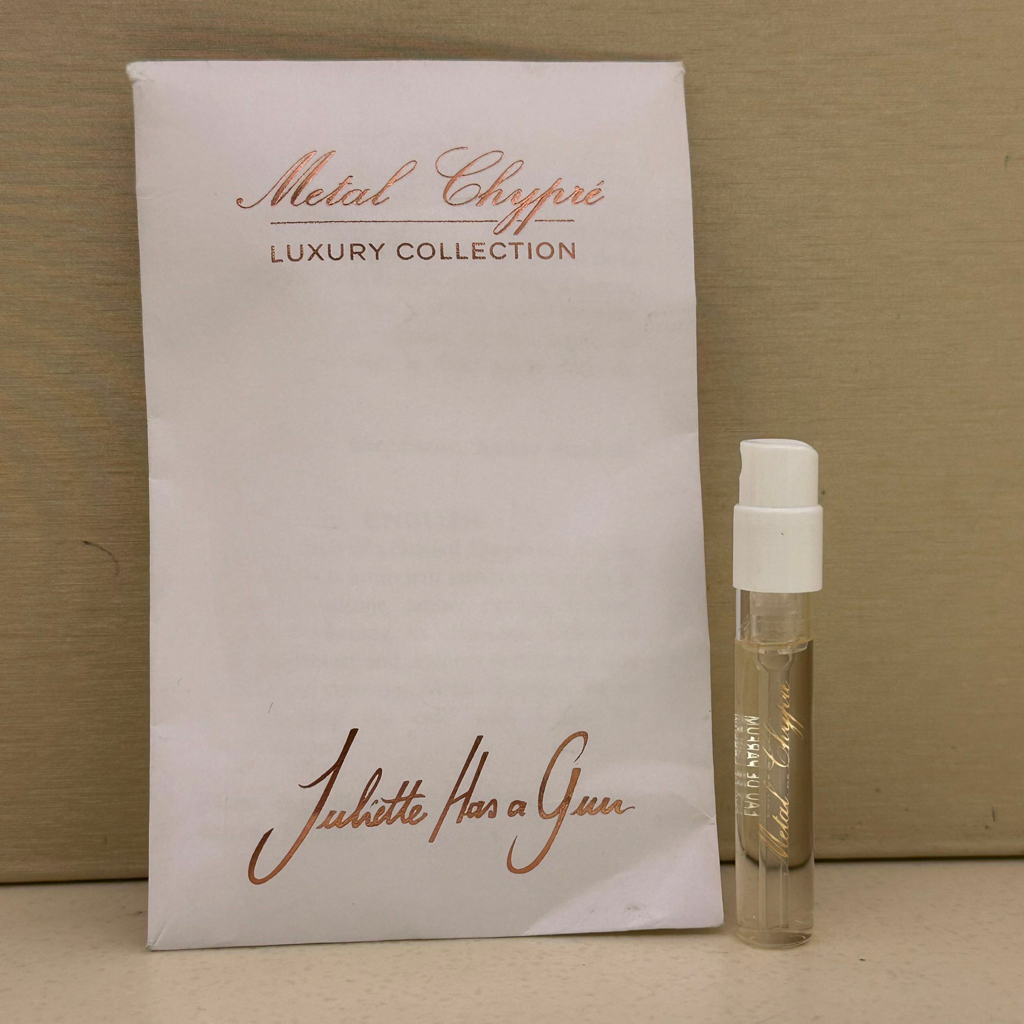 Juliette Has A Gun Metal Chypre EDP 1.5ml vial