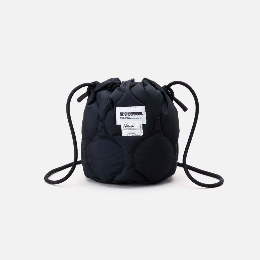 2024AW NEIGHBORHOOD NH NANGA DOWN DRAWSTRING BAG 聯名水桶包