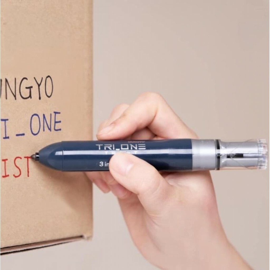 韓國 MUNGYO 3色 旋轉 簽字筆