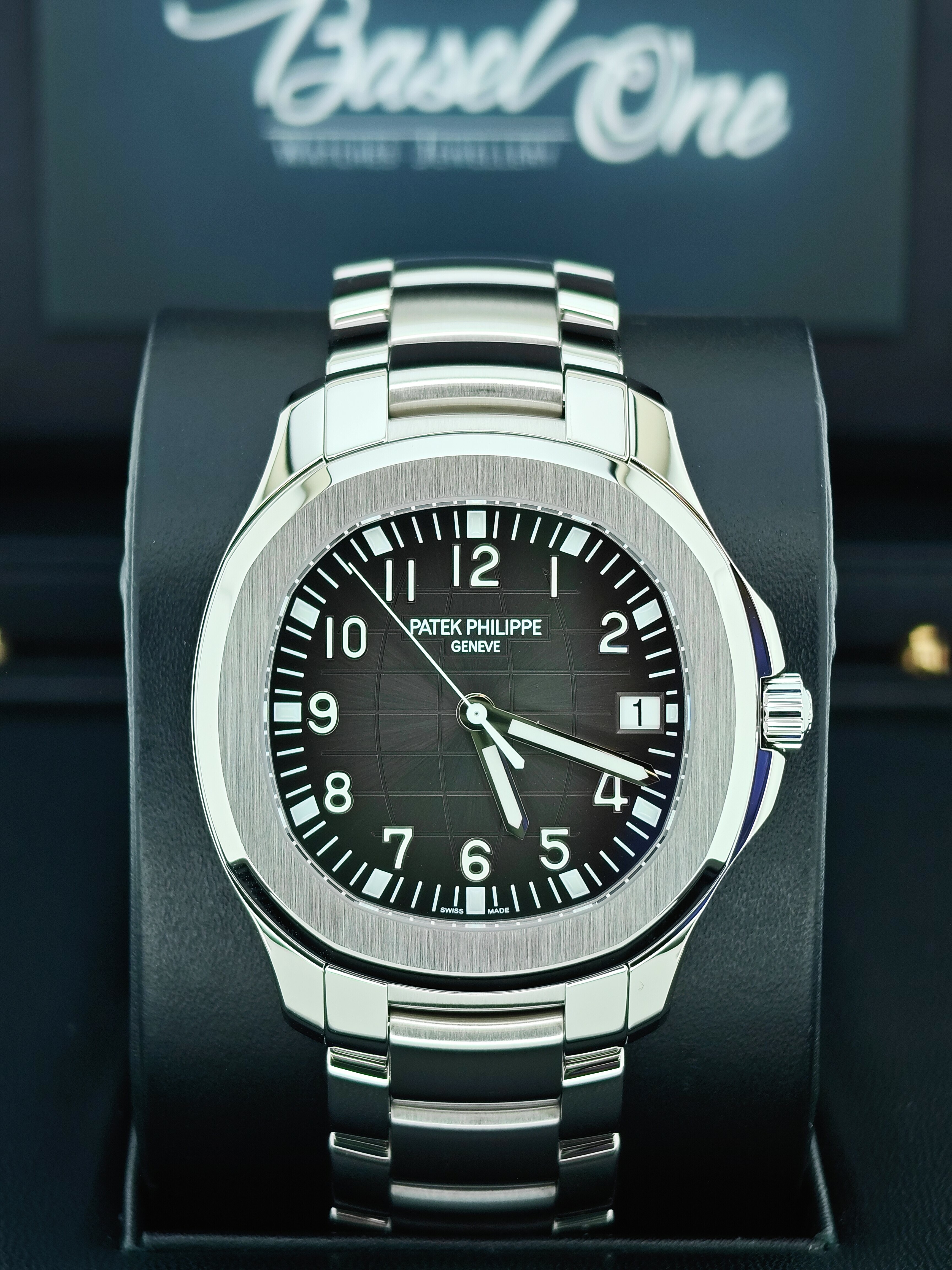BRAND NEW 5167/1A-001 5167 PATEK PHILIPPE AQUANAUT BLACK DIAL 41MM