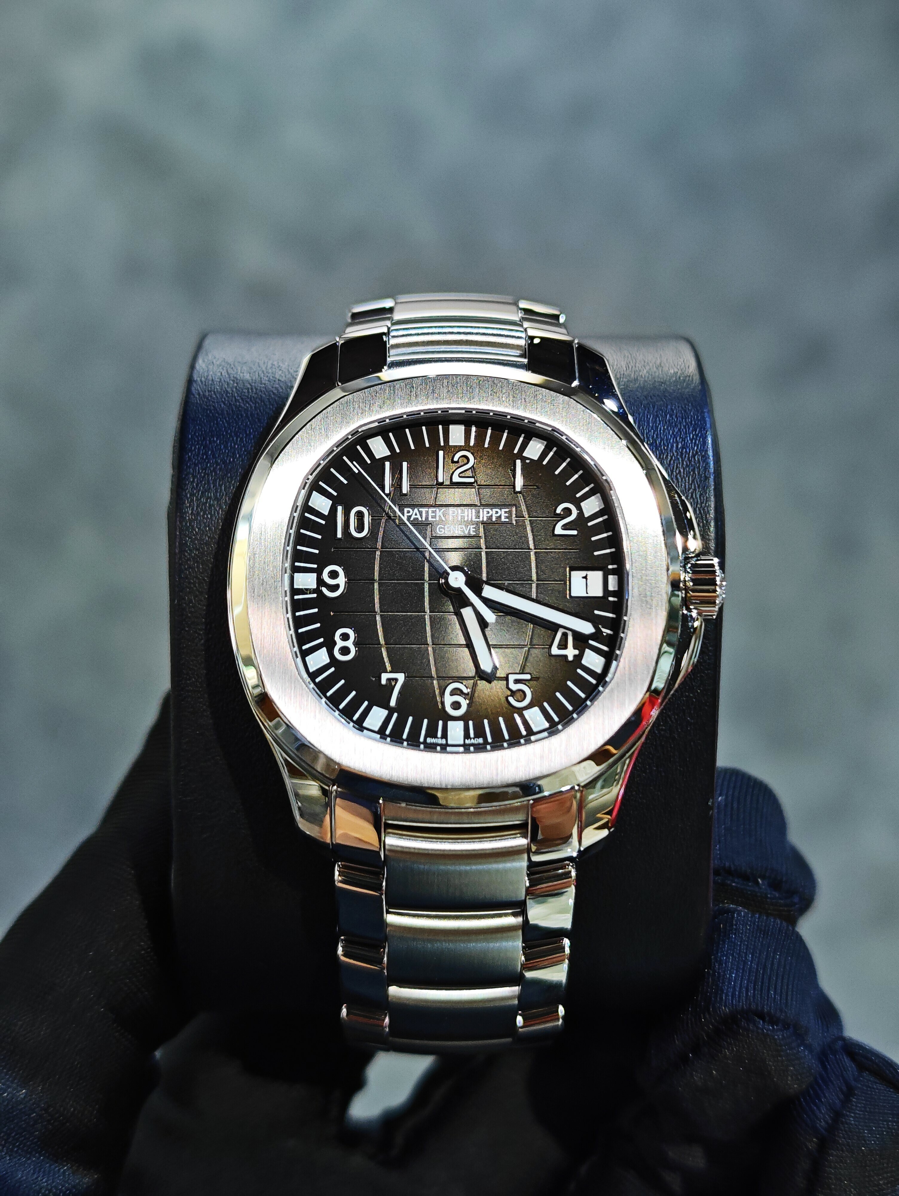 BRAND NEW 5167/1A-001 5167 PATEK PHILIPPE AQUANAUT BLACK DIAL 41MM