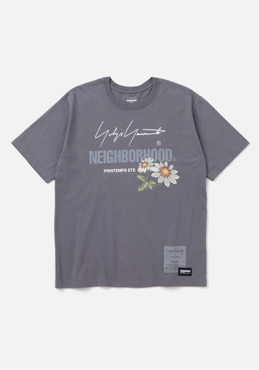 2024AW NEIGHBORHOOD NH X YOHJI YAMAMOTO TEE SS-1 山本耀司 聯名 短T 現貨 242PCYYN-ST01S