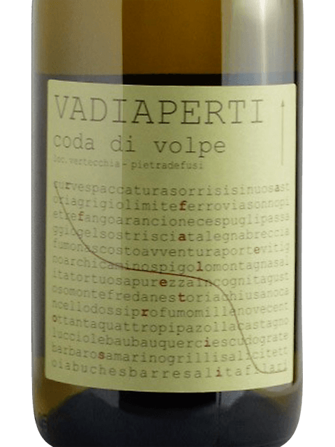 Vadiaperti Coda di Volpe 2018