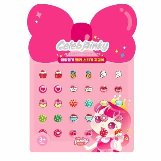 Pinky Cosmetic - PC-PINKY STICKER EARRINGS(15Pairs) (07-SWEETIE)8809691560853