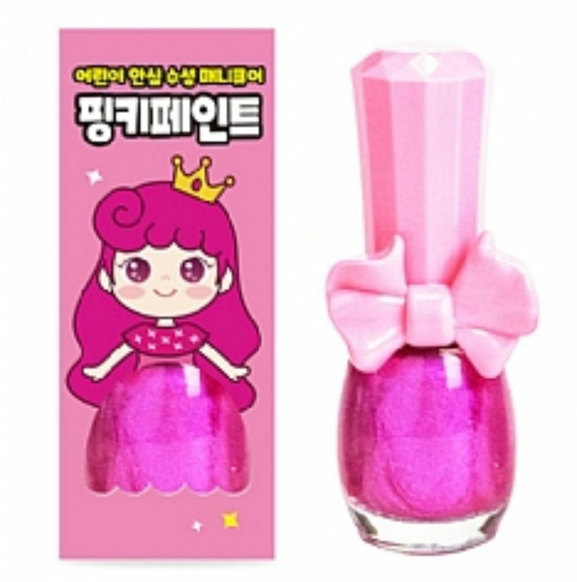 I'm Pinky Kids Nail Paint #A_O2_SHINY PINK8809691560228