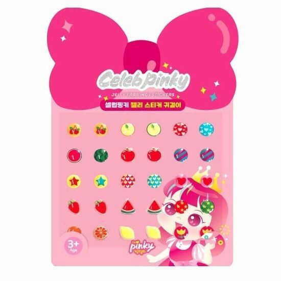 Pinky Cosmetic - PINKY STICKER EARRINGS(15Pairs)(04-FRESH)8809691560822