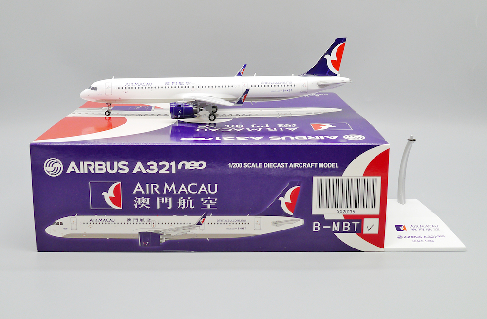 1/200 澳門航空  A321neo B-MBT 標準塗裝