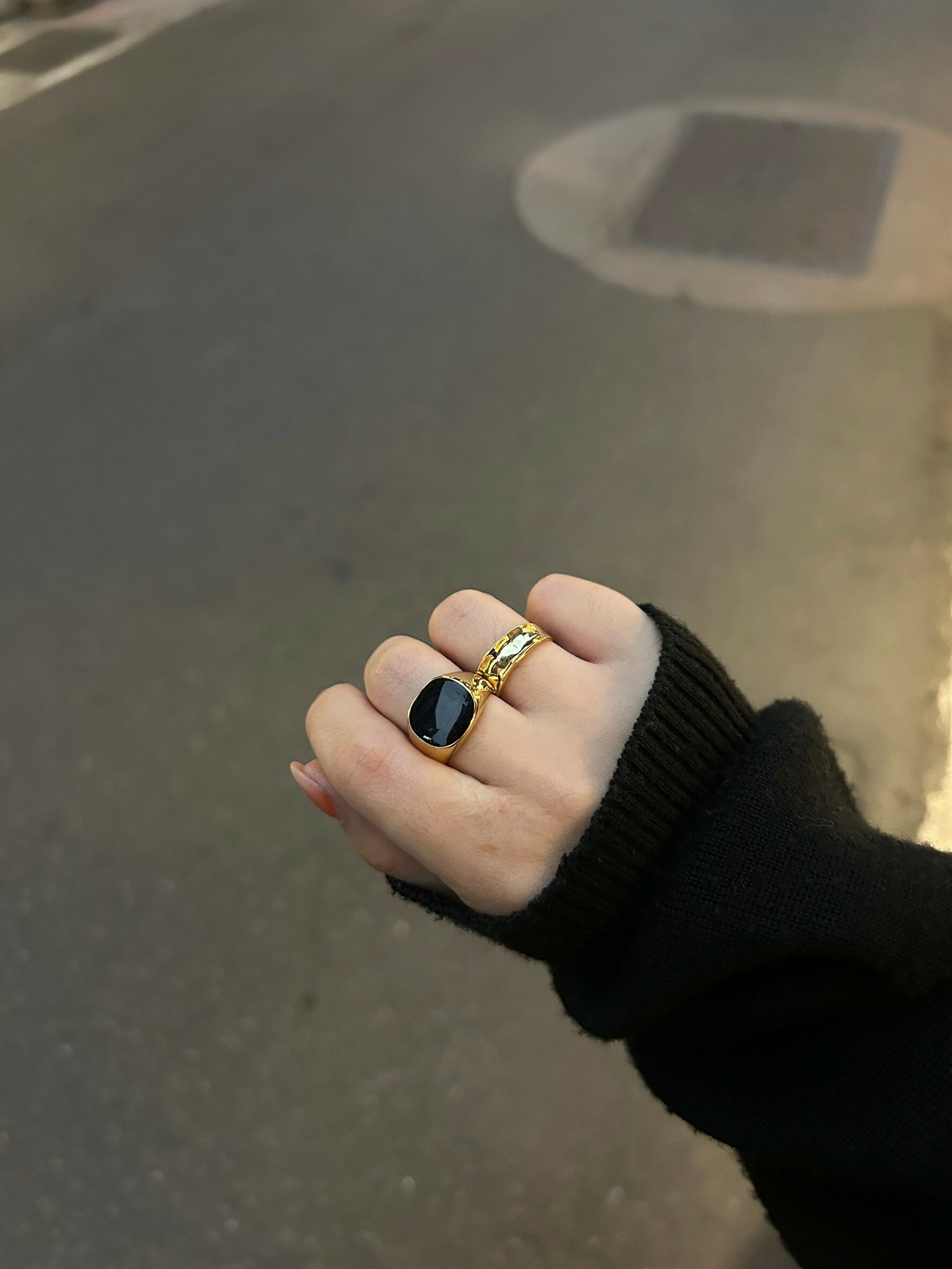 [Chouette Me.] gold ring #1