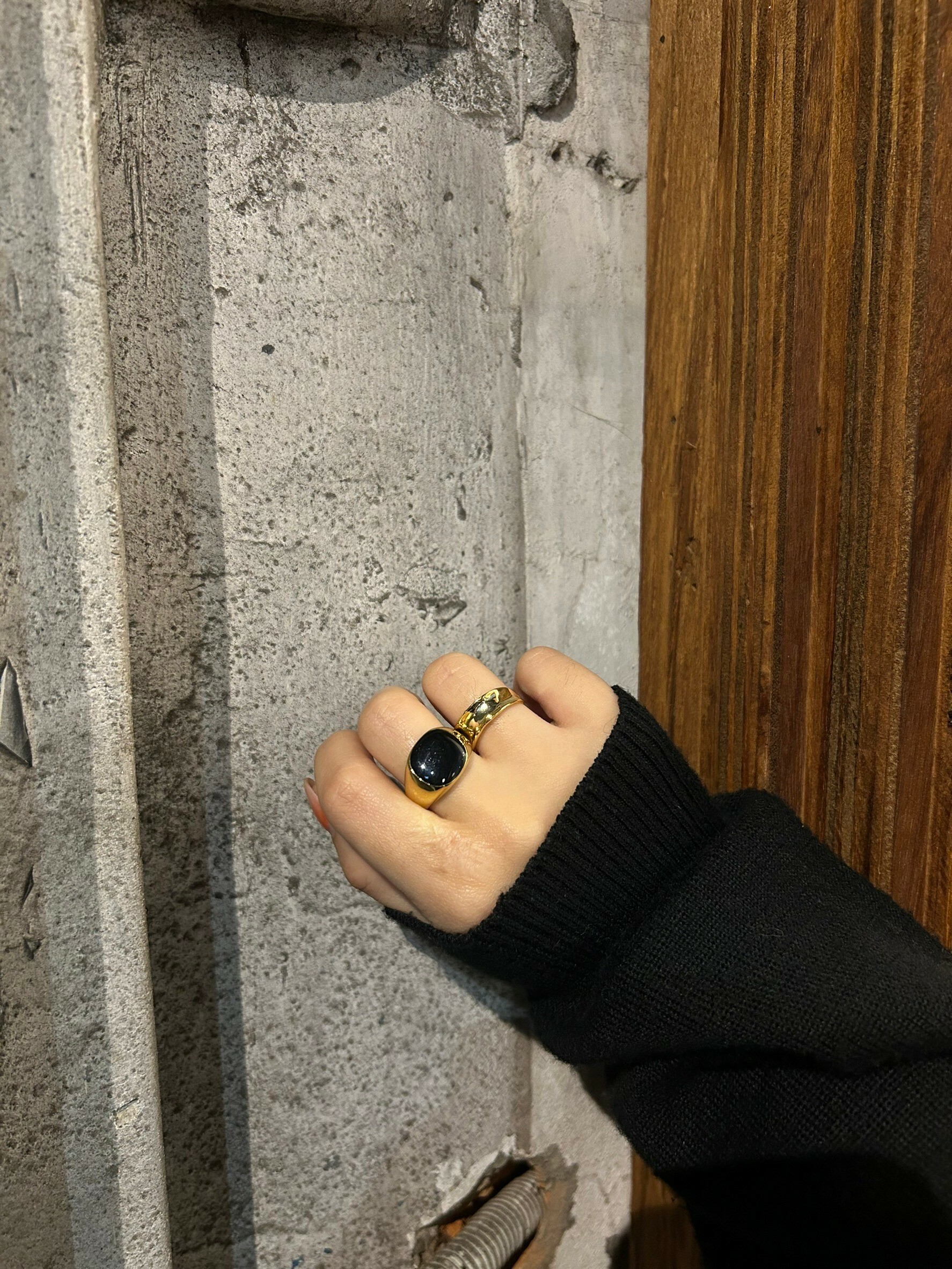 [Chouette Me.] gold ring #1