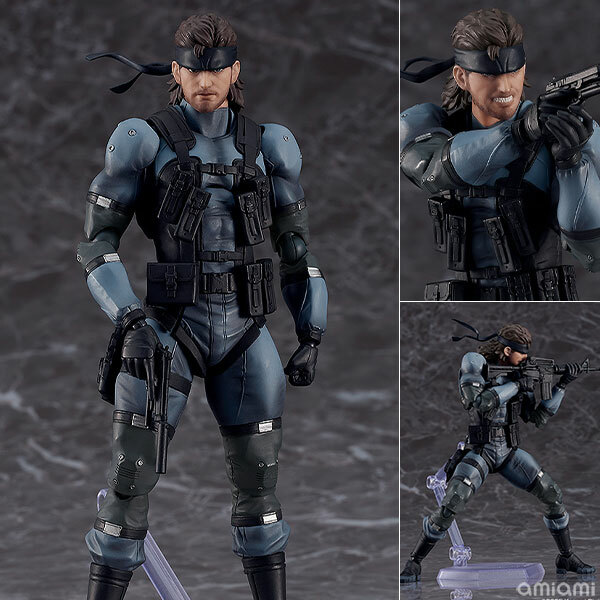 預訂10月   Max Factory 645 figma 索利德‧斯内克 MGS2 ver. 升級版 潛龍諜影2：自由之子  figma METAL GEAR SOLID2 SONS OF LIBERTY Solid Snake MGS2 ver. Updated Edition Pre-order