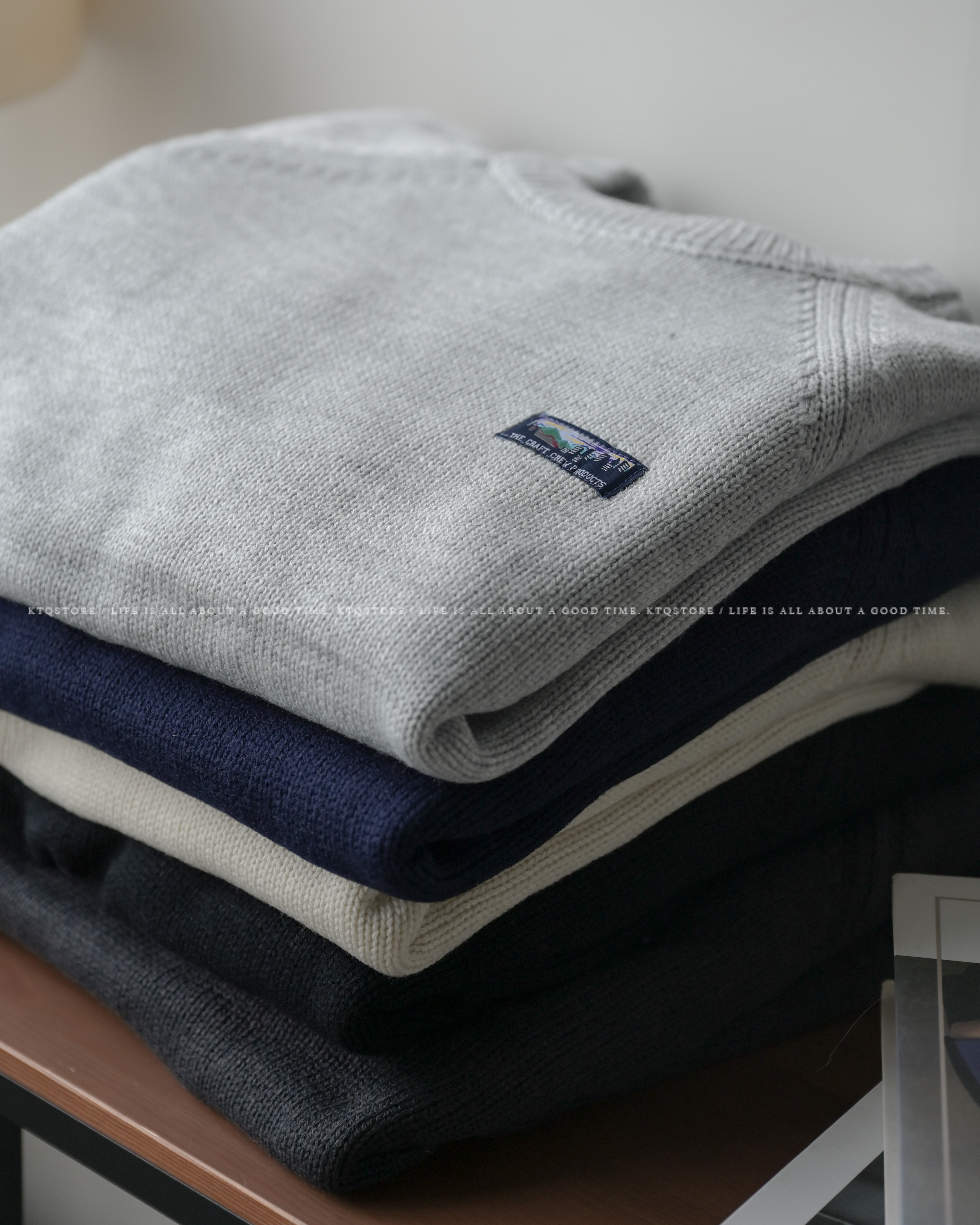 KTQ STORE ‧ THE CRAFT CREW PRODUCTS 防起毛 保暖針織衣