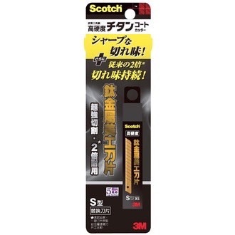 3M Scotch 鈦金屬 美工刀 S L 刀片 補充包 高硬度