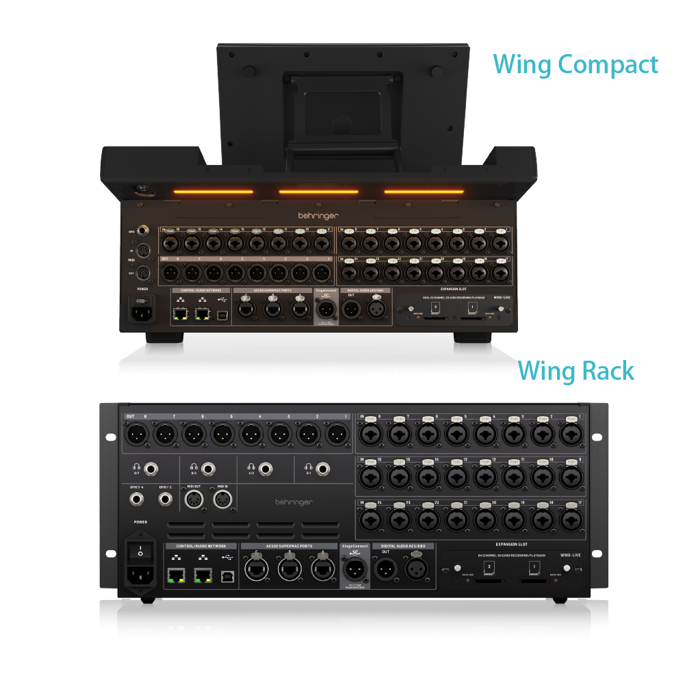 Behringer Behringer / Wing系列 數位混音器(Wing Compact / Wing Rack) (舞台式/機架式)(價格另洽) 第 3 張圖片｜三峽錄音 / 音響