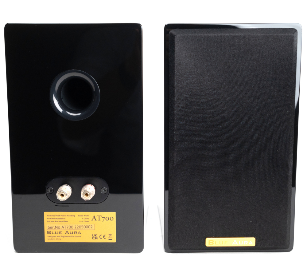 Blue Aura AT-700 2路空氣動力學變壓器書架式音箱