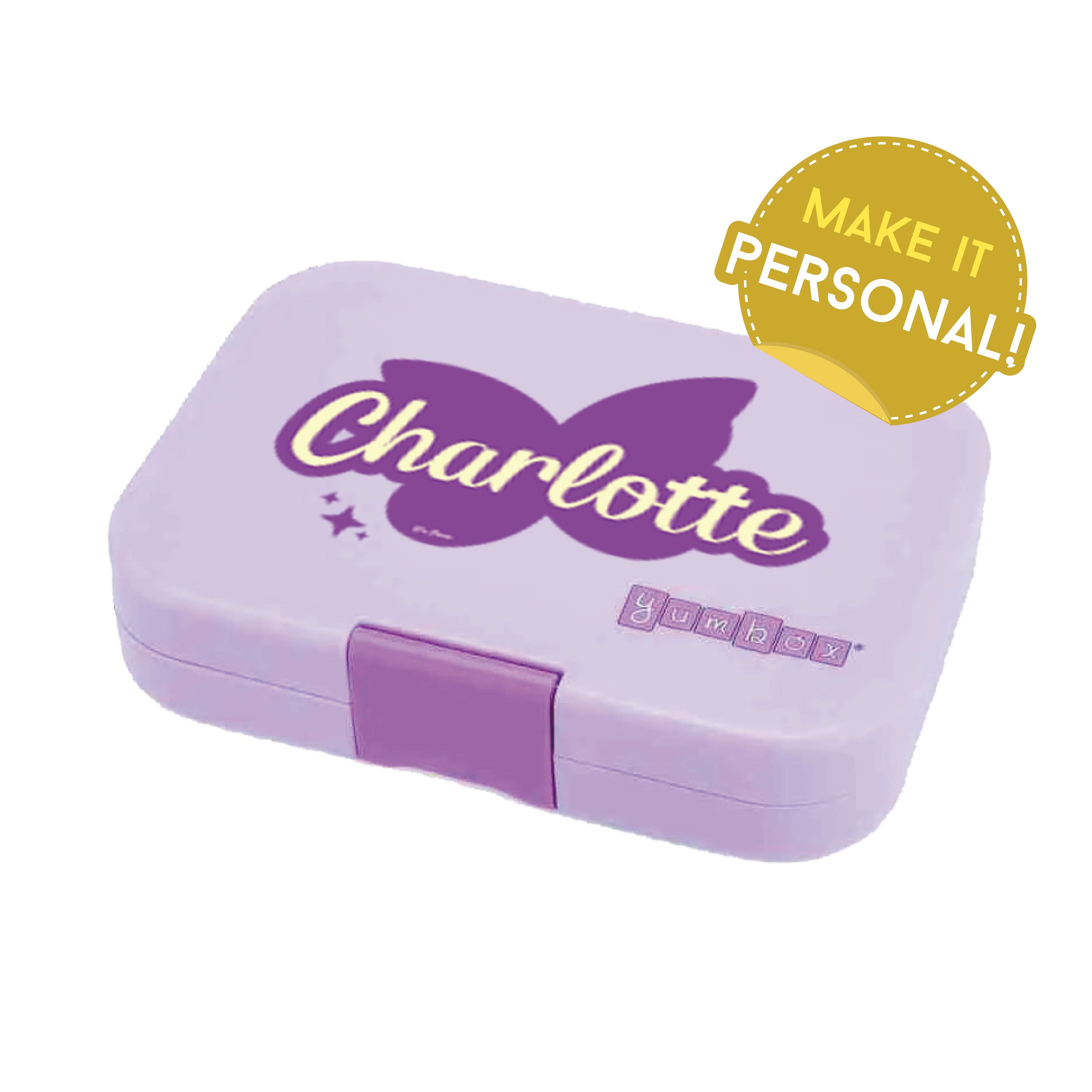 個性化 Yumbox Panino 午餐盒 (4格) - Lulu Purple (Paris)