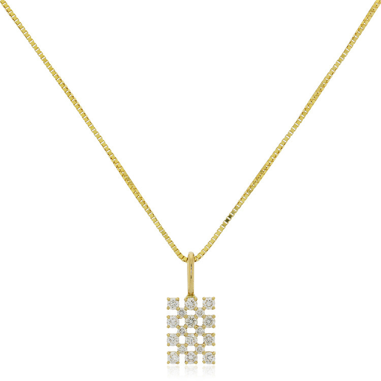 18K黃金鑽石吊咀