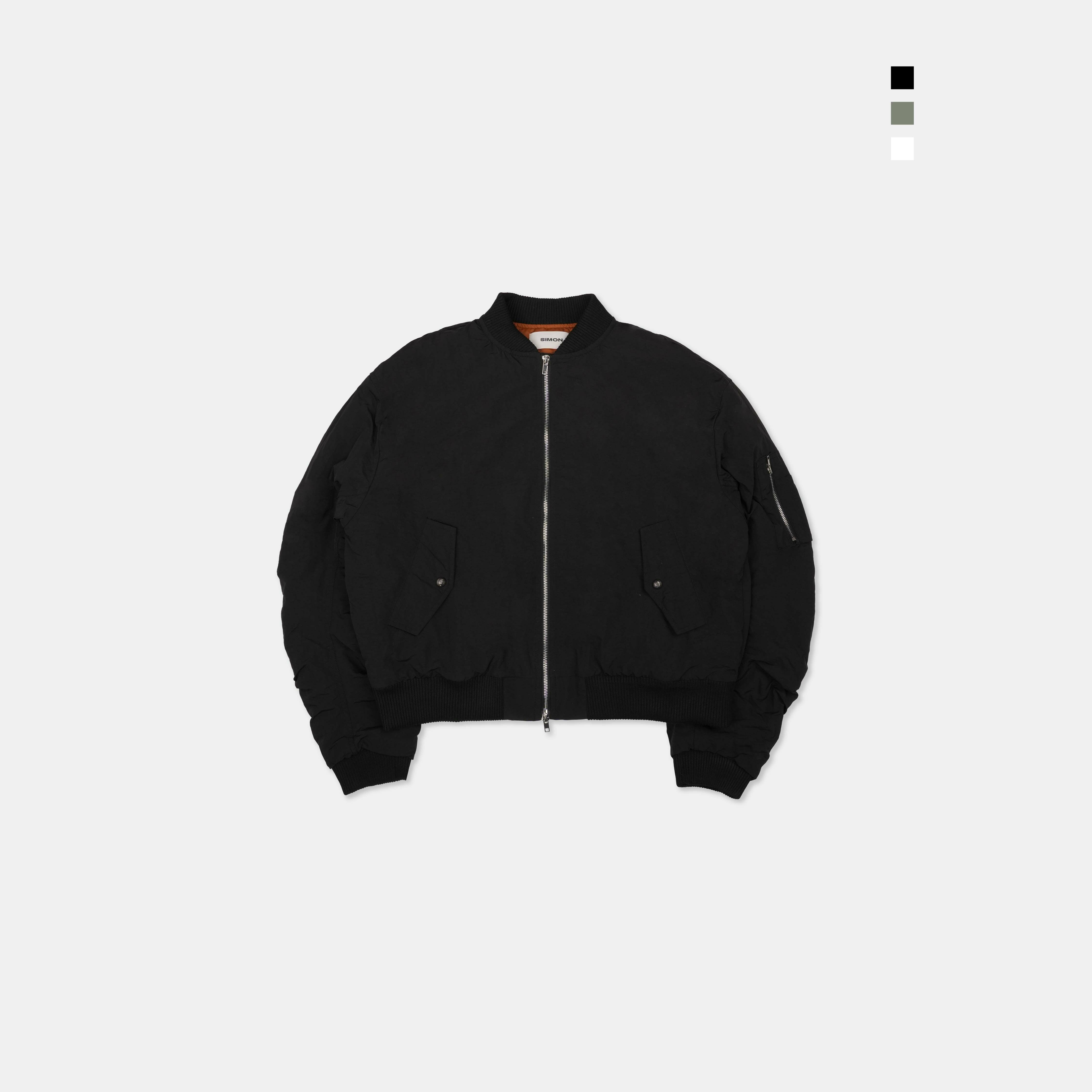 SIMON MADE OW-2403 BOMBER 彎刀袖 飛行 外套