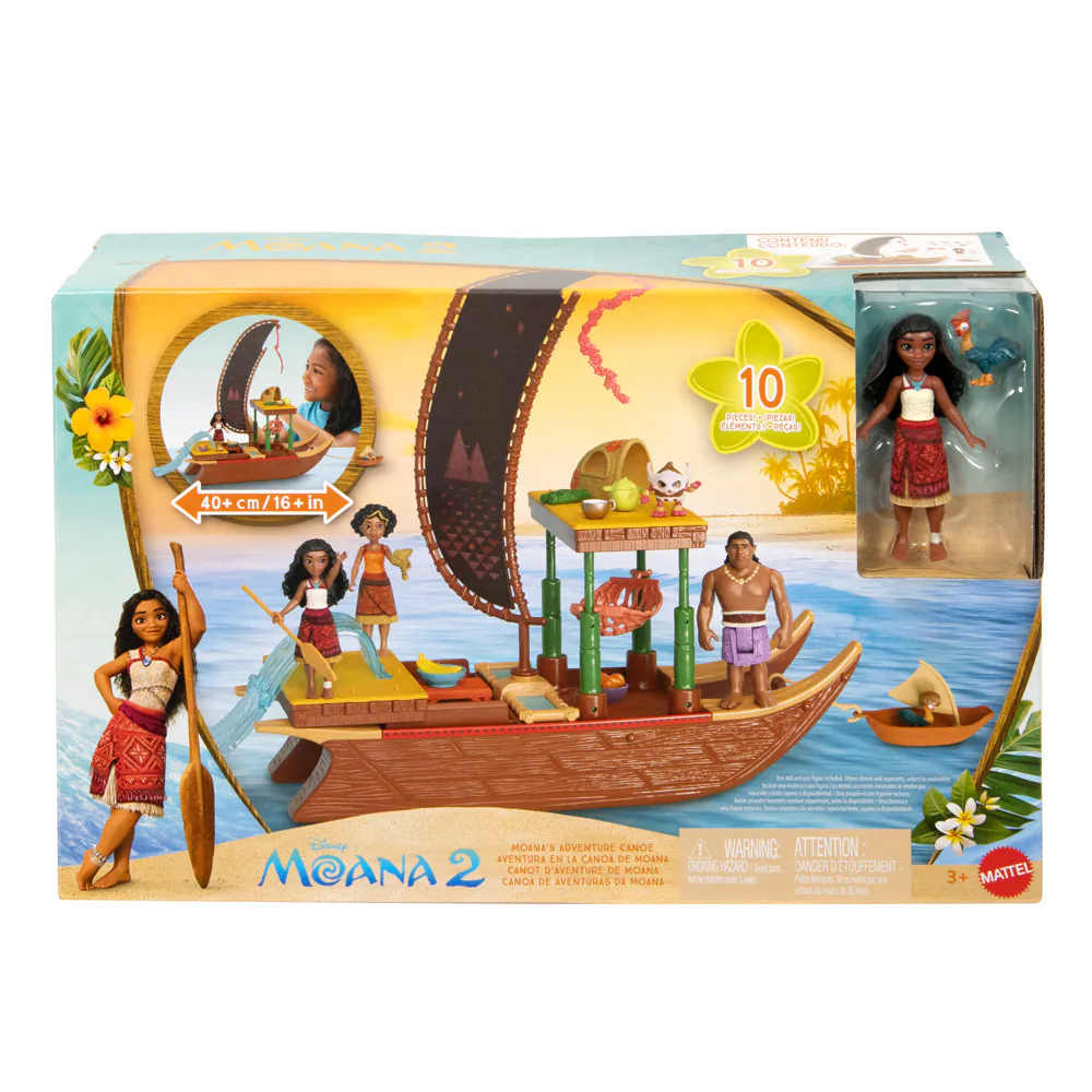 《 MATTEL 》 迪士尼海洋奇緣2 冒險船場景組