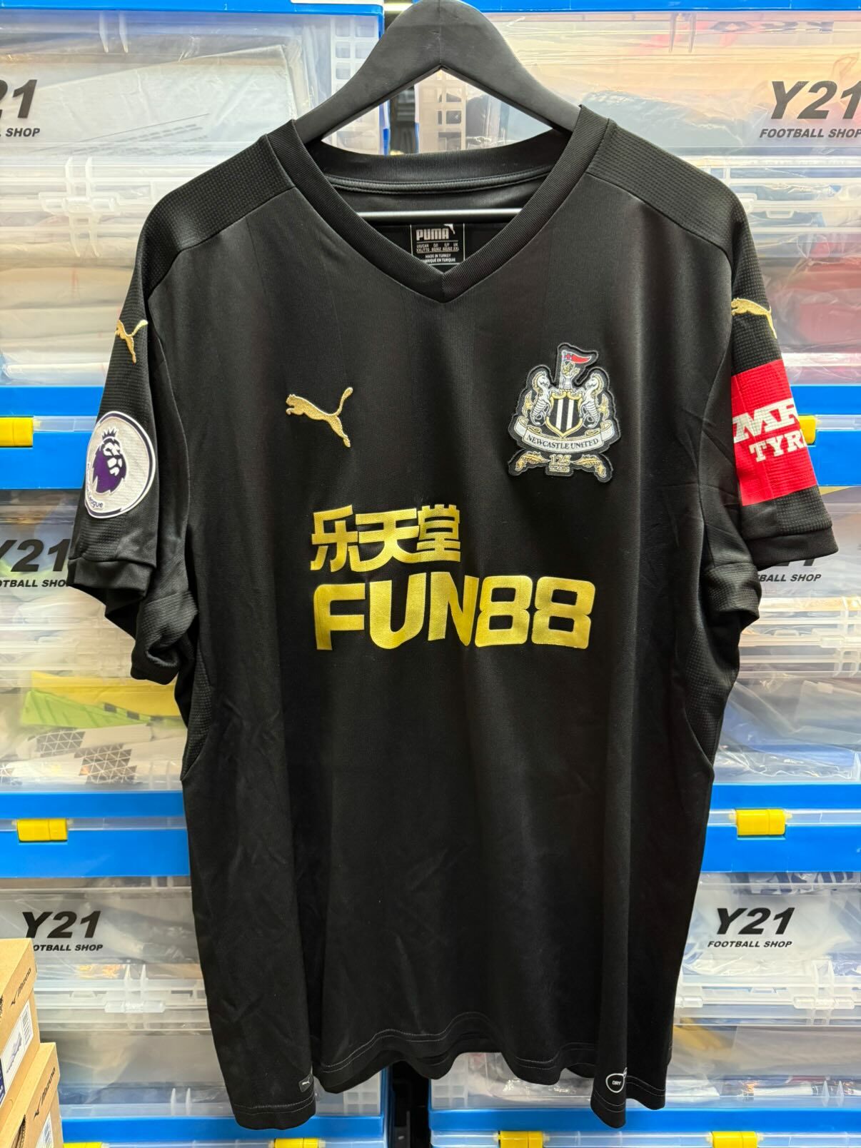 2017 - 2018 紐卡素 3RD球迷版 #11 RITCHIE (USED , 7/10)