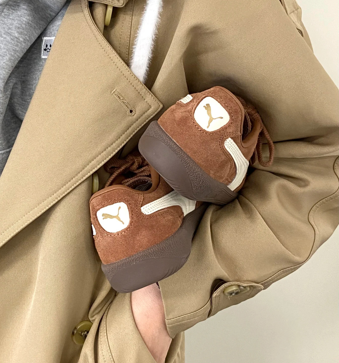 PUMA PALERMO 焦糖棕 396463-56