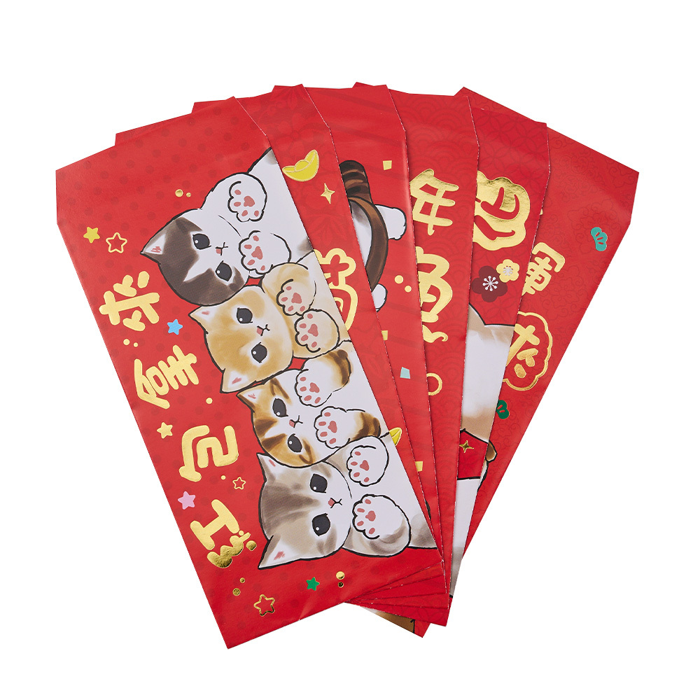 貓福珊迪紅包袋 [隨機4入一組]