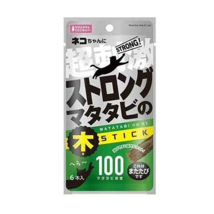 Nyanta Club 貓用 超強 木天蓼棒 6本入