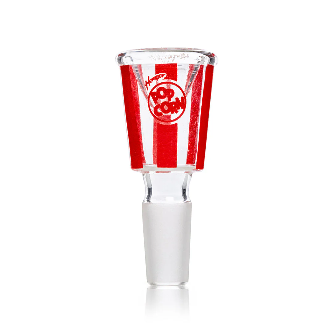 14MM POPCORN GLASS MALE BOWL BY HEMPER