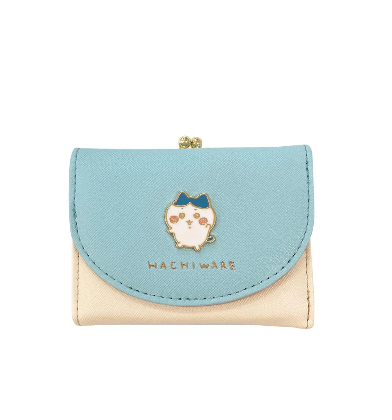 ちいかわ バッジ口金財布（ハチワレ）