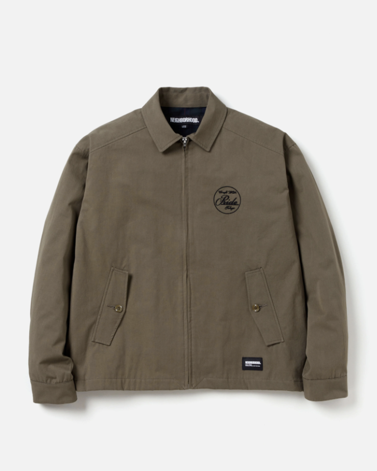 [現貨] NEIGHBORHOOD FW24 CHECK LINER WORK JACKET | OLIVE